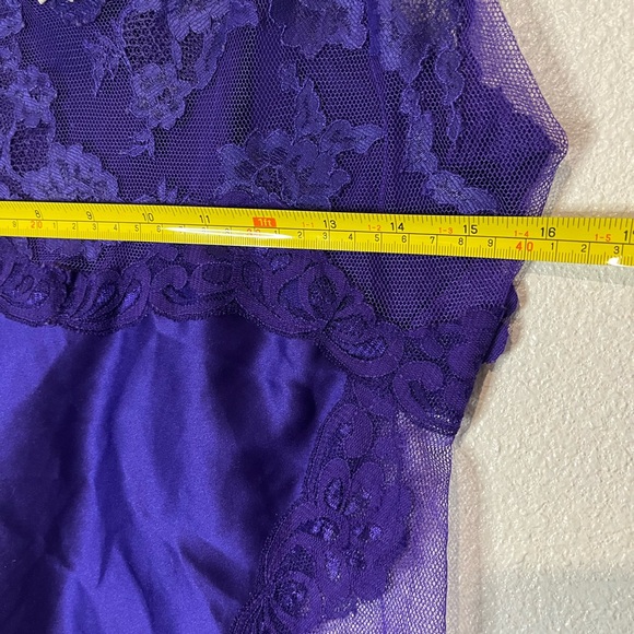 1990s Victorias Secret Gold Label Slip Dress, 1980s beautiful violet - Picture 4 of 5